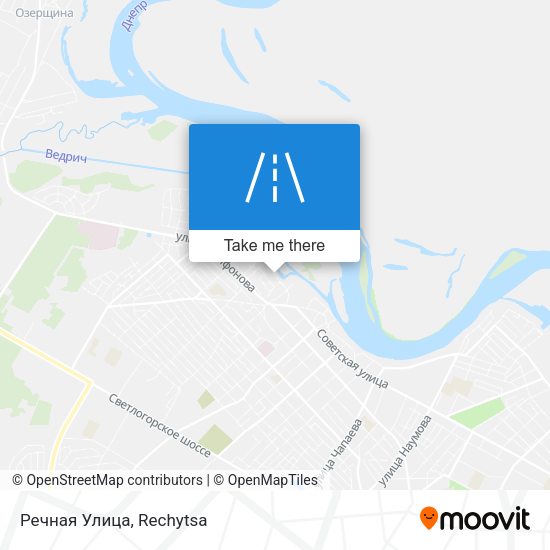 Речная Улица map