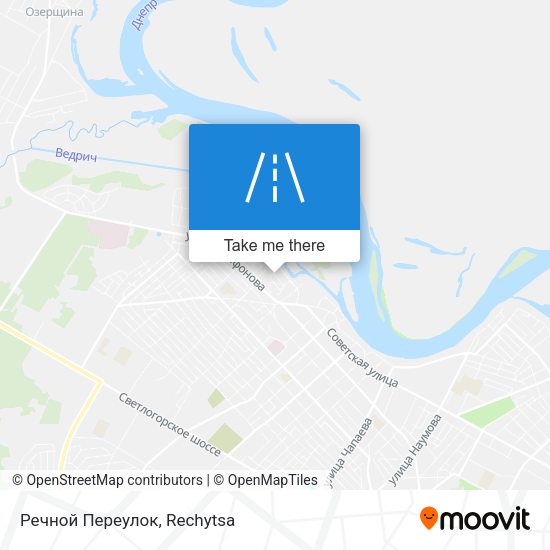 Речной Переулок map