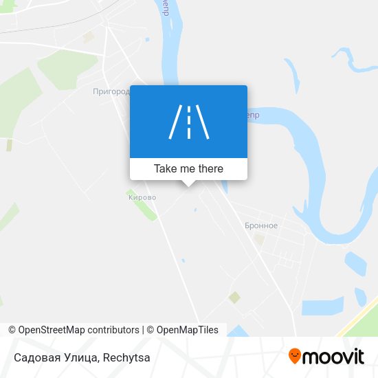 Садовая Улица map
