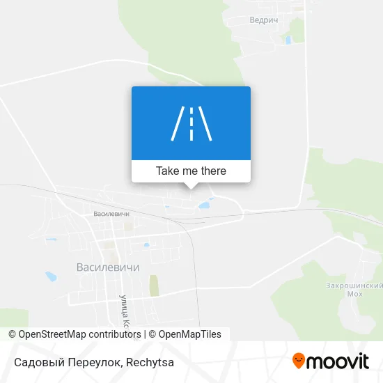 Садовый Переулок map
