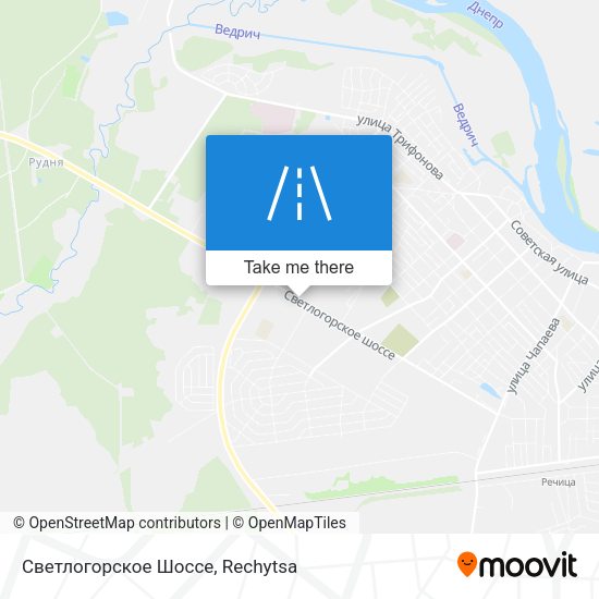 Светлогорское Шоссе map