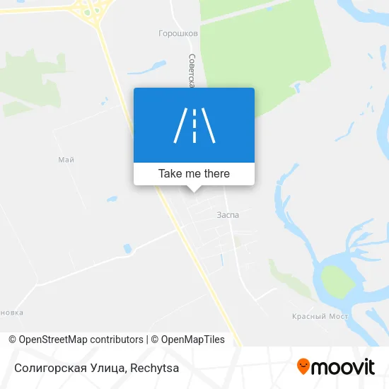 Солигорская Улица map