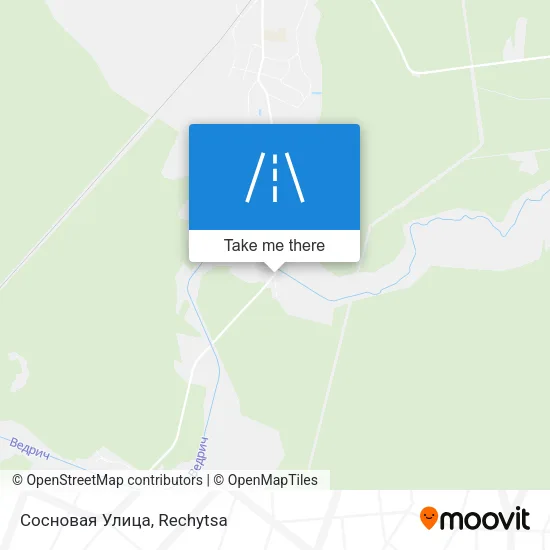 Сосновая Улица map