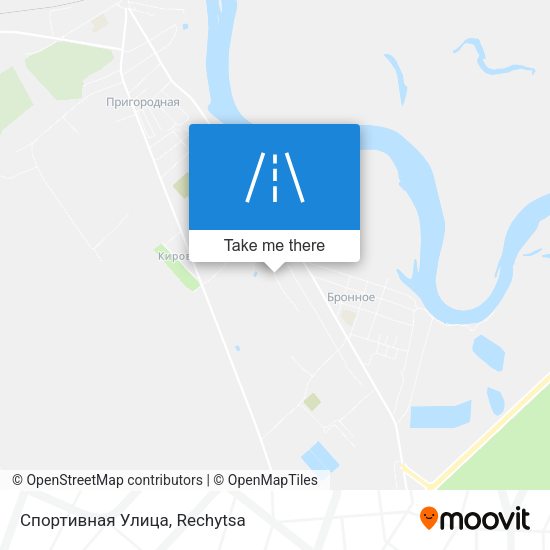 Спортивная Улица map