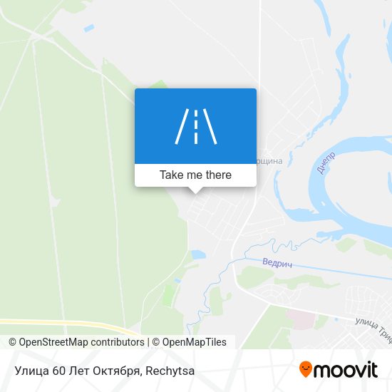 Улица 60 Лет Октября map
