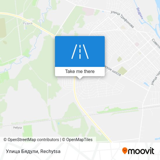 Улица Бядули map