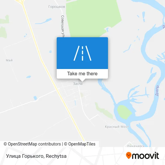 Улица Горького map