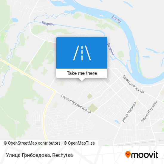 Улица Грибоедова map