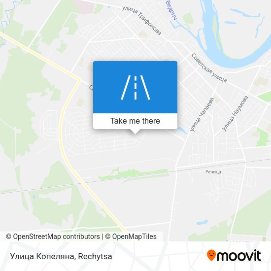 Улица Копеляна map