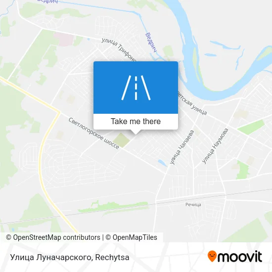 Улица Луначарского map