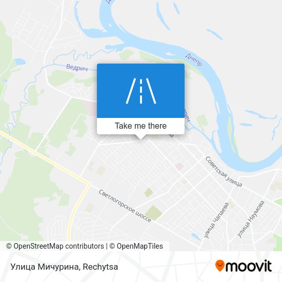 Улица Мичурина map