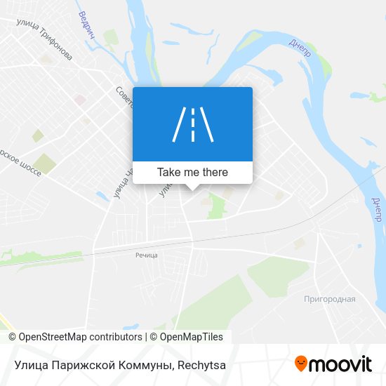 Улица Парижской Коммуны map