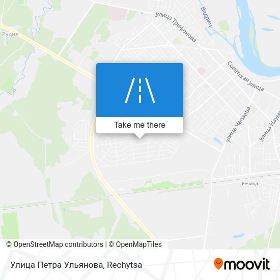 Улица Петра Ульянова map
