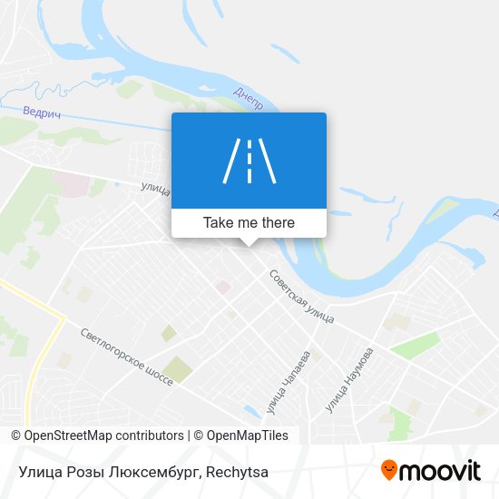 Улица Розы Люксембург map