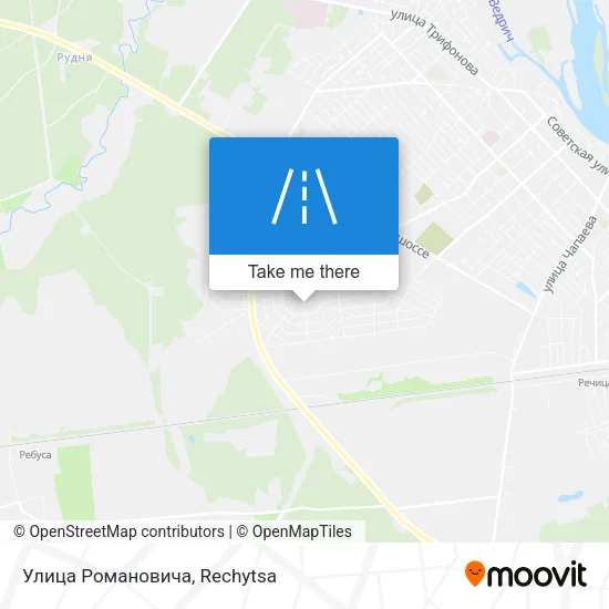 Улица Романовича map