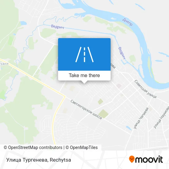 Улица Тургенева map
