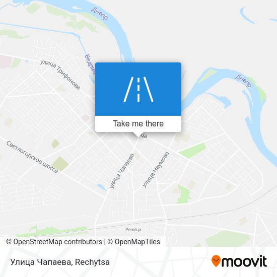 Улица Чапаева map