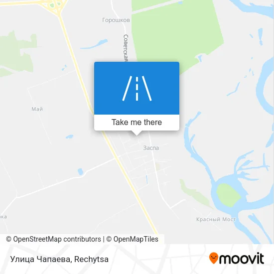 Улица Чапаева map