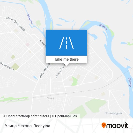 Улица Чехова map