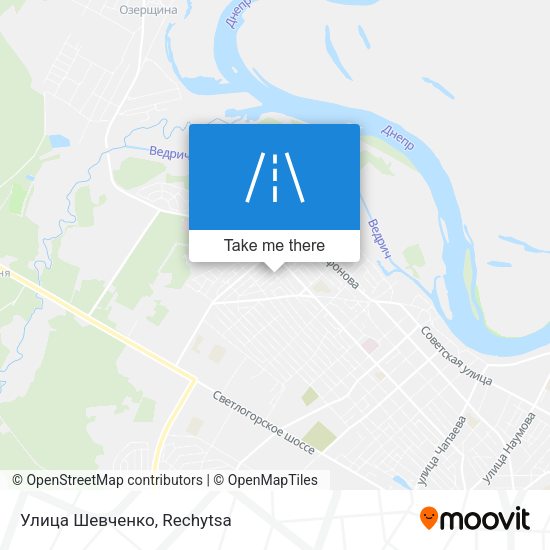 Улица Шевченко map
