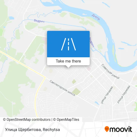 Улица Щербитова map