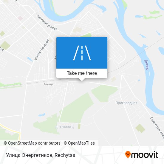 Улица Энергетиков map