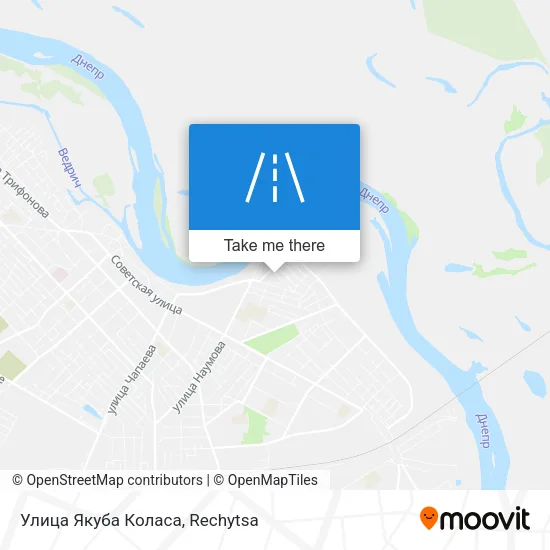 Улица Якуба Коласа map