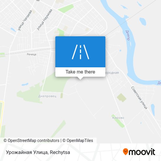 Урожайная Улица map