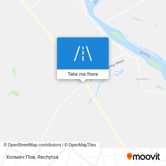 Холмеч Пов map