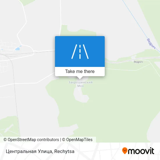 Центральная Улица map