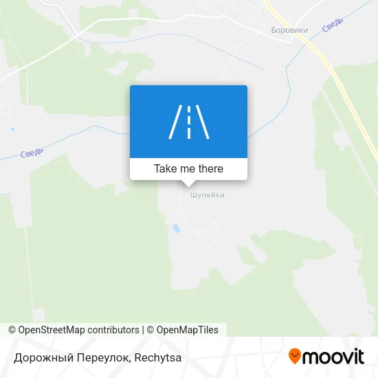 Дорожный Переулок map