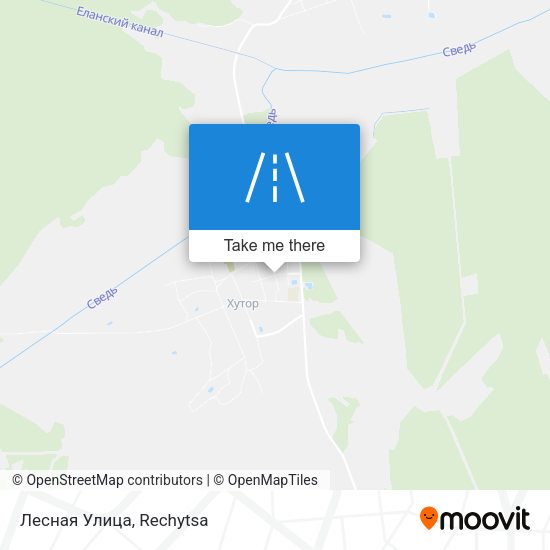 Лесная Улица map