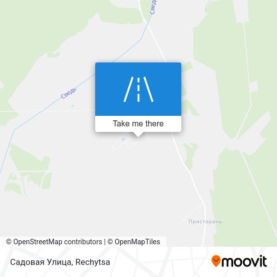 Садовая Улица map