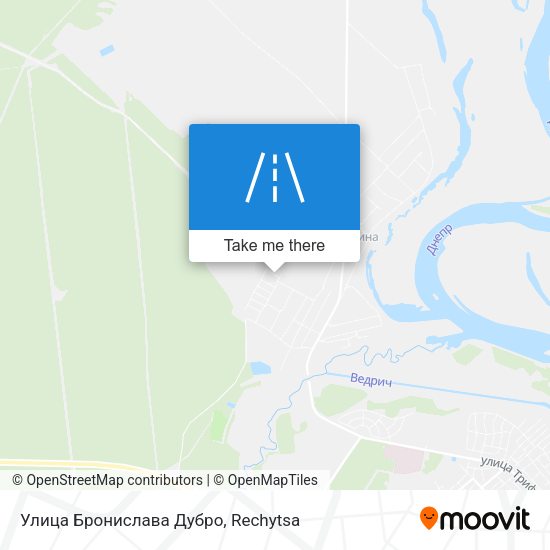 Улица Бронислава Дубро map
