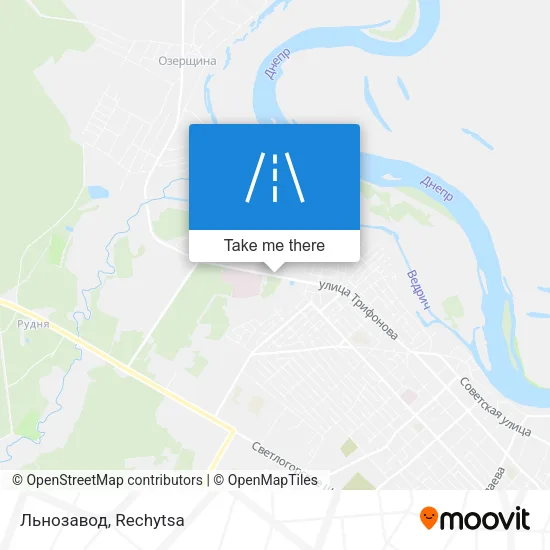 Льнозавод map