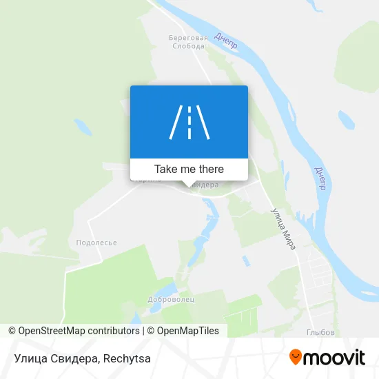 Улица Свидера map