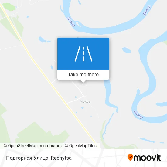 Подгорная Улица map