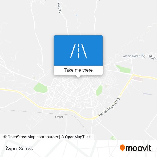 Άγρα map