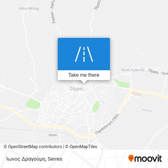 Ίωνος Δραγούμη map