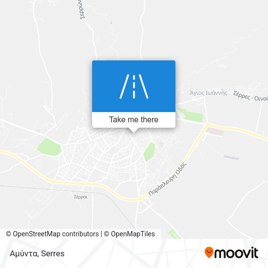 Αμύντα map