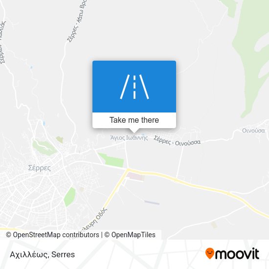 Αχιλλέως map