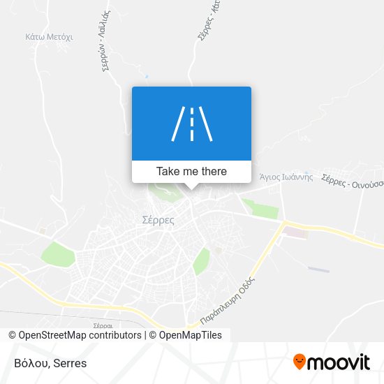 Βόλου map