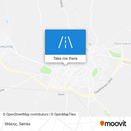 Ιθάκης map