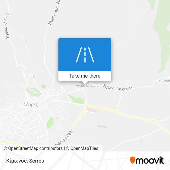 Κίμωνος map