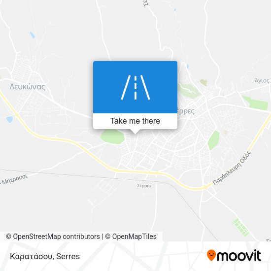 Καρατάσου map