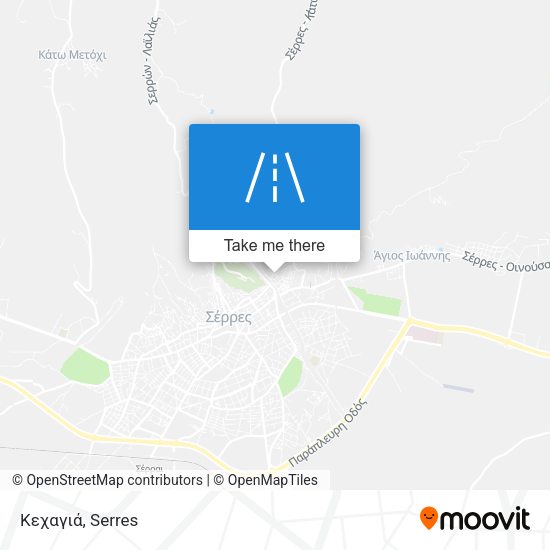 Κεχαγιά map