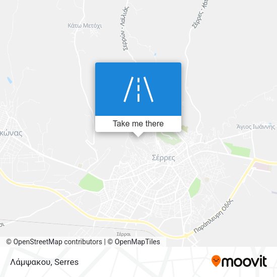 Λάμψακου map
