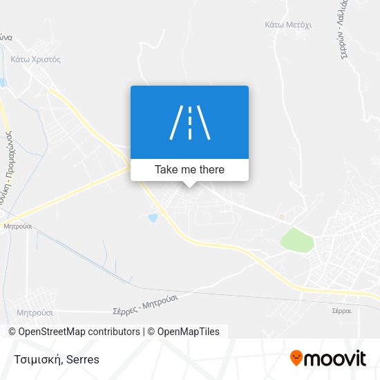 Τσιμισκή map