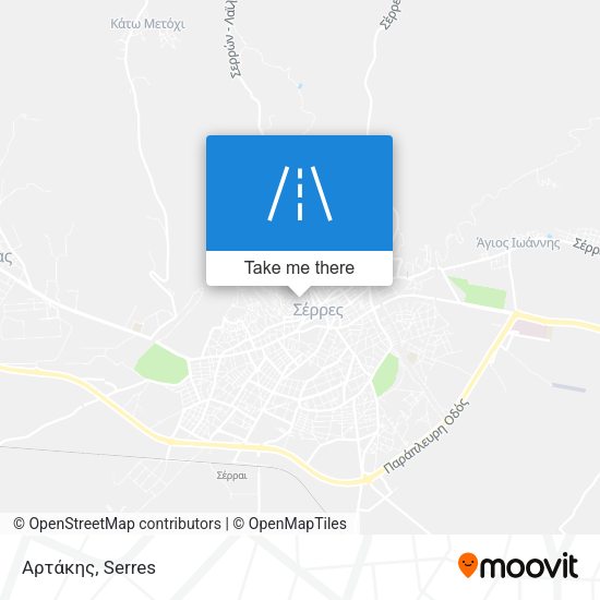 Αρτάκης map