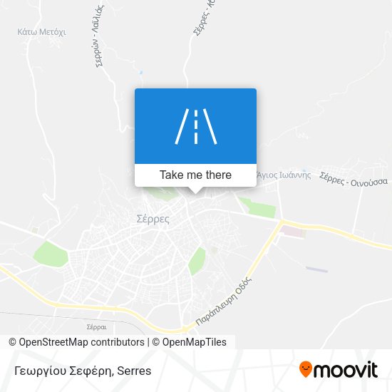 Γεωργίου Σεφέρη map